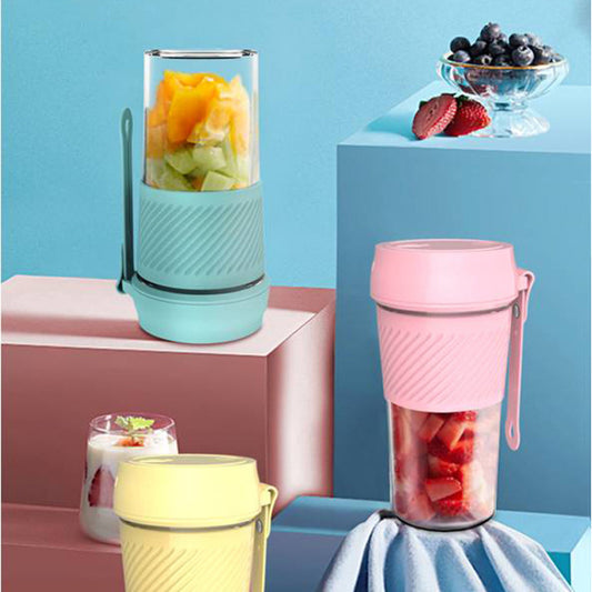 Mini Rechargeable Juice Cup Portable Fruit And Vegetable Blender With USB Charging Compact BlenderJuicer
